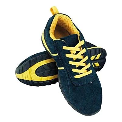 Image de REIS Brnicaragua42 Chaussures sûres, Bleu foncé/Jaune, 42