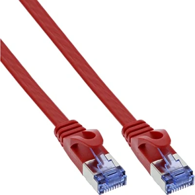 Image de InLine 71800R câble de réseau Rouge 10 m Cat6a U/FTP (STP) Neuf