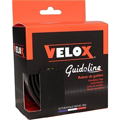 Image de Velox Haute adhérence 3,5 Bande de Guidon Unisexe Adulte, Noir, Taille Unique