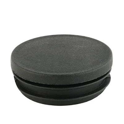 Image de sourcing map Bouchon Pied de Chasie Embout Capuchon Jambe Tube Insert Table Meuble Protection Plastique rond 50 mm diamètre