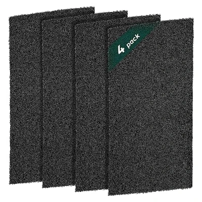 Image de Filtre Pour SèChe Linge Bauknecht Privileg Whirlpool Hx 481010354757 à Pompe Chaleur Filtres En éPonge Compatibles Avec (4 pièce)
