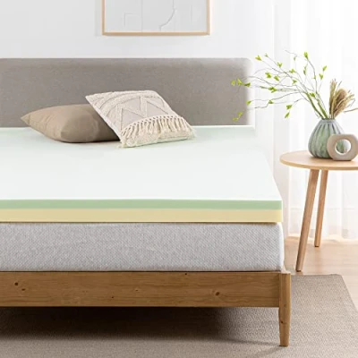 Image de Zinus 7,6 cm Green Tea Memory Foam Mattress Surmatelas 90 x 200 7,62