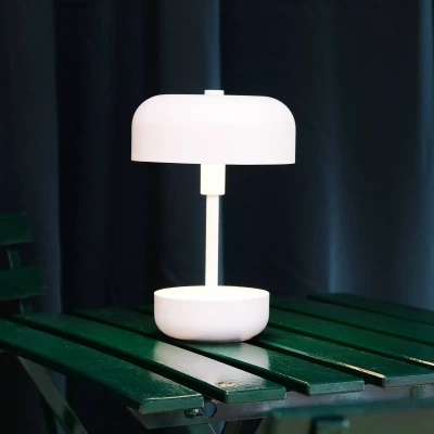 Image de Dyberg Larsen Haipot lampe de table LED rechargeable blanc