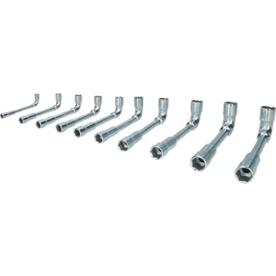 Image de BRILLIANT TOOLS BT015100 Jeu de clés à douille doubles, 10 pcs [Powered by KS TOOLS]