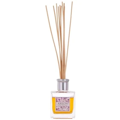 Image de AREON Diffuseur de parfum d&#039;intérieur 150 ml VIOLET + 10 roseaux en rotin