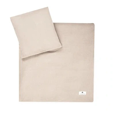 Image de Julius Zöllner Parure de lit pour Enfant en Mousseline 80 x cm + 35 40 2 pièces Comprenant Housse Couette et taie d&#039;oreiller 100% Coton, avec Fermeture éclair, Norme 100 par