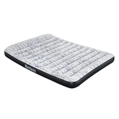 Image de BESTWAY Lit gonflable matelas 2 places 203 x 152 30 cm Avec pompe éléctrique intégrée