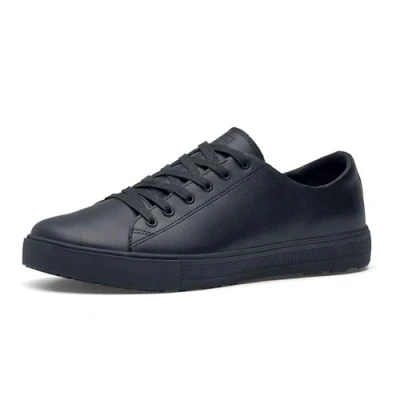 Image de Shoes for Crews Old School Low Rider IV, Chaussures de Travail pour Hommes et Femmes avec Semelles Antidérapantes, Légères, Hydrofuges, Noires