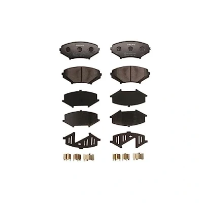 Image de DELPHI LP1867 Jeu de plaquettes frein avec indicateur d&#039;usure tôle anti bruit accessoires MAZDA: RX 8