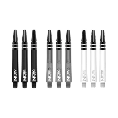 Image de RED DRAGON Nitrotech Tige de Fléchettes à Moyen Multipack 1 3 Ensembles par Paquet (9 Tiges Flechettes au Total)