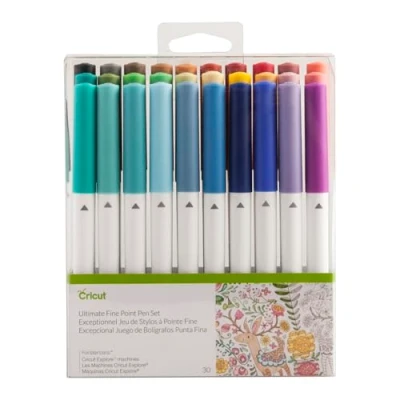 Image de Cricut Kit complet de stylos à pointe fine (boîte 30) Taille Unique multicolore