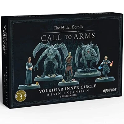 Image de Modiphius Entertainment The Elder Scrolls: Call to Arms Volkihar Inner Circle Miniature Game Unpainted