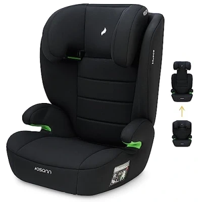 Image de OSANN Siège auto enfant Musca 100 150 cm 3 à 12 ans Groupe 2/3 Noir