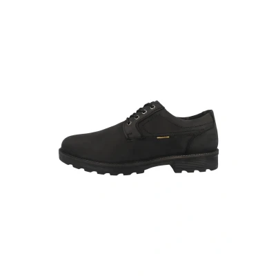 Image de camel active Chaussures Flow Oxford à lacets en cuir véritable pour homme, Noir 100, 47 EU