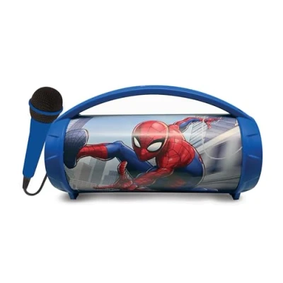 Image de Enceinte Bluetooth® Sans Fil Lumineuse avec Micro Spider Man