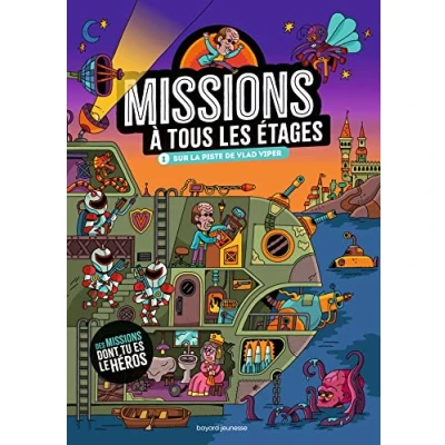 Image de Missions à tous les étages T.1 Sur la piste de Vlad Viper (Broché)