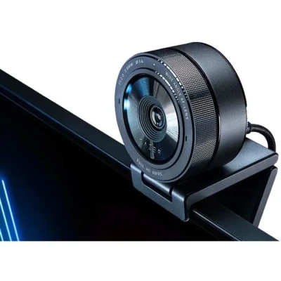 Image de Razer Kiyo Pro Webcam de Streaming (1080p 60 FPS Capteur Lumineux Adaptatif Haute Performance, Microphone intégré et Autofocus avancé) Noir