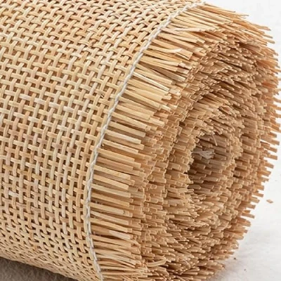 Image de 35cm de Largeur, Naturel Rouleau Cannage Rotin, pour Meuble, Sangle Canne Pré tissée Ouverte, Toile Tissu en Rotin Chaise Armoire Plafond Bricolage Projets Cannage30x100CM