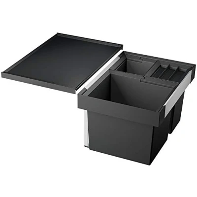 Image de BLANCO 521473 Flexon II XL 60/3 Système de déchets, Noir, 60 cm Unterschrank