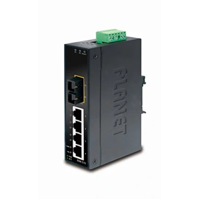Image de Planet ISW 511T commutateur réseau Non géré L2 Fast Ethernet (10/100) Noir