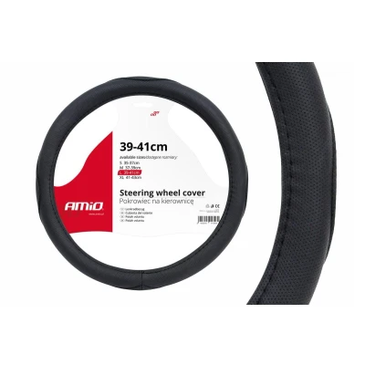 Image de AMiO SWC 09 01366 Housse de volant noir 39 41 PVC