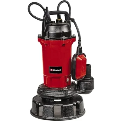 Image de Einhell Pompe d’évacuation pour eaux chargées GE DP 900 Cut (900 W, Débit Max 16 000 L/h, hauteur refoulement max. 11,5 m, immersion 7 m)