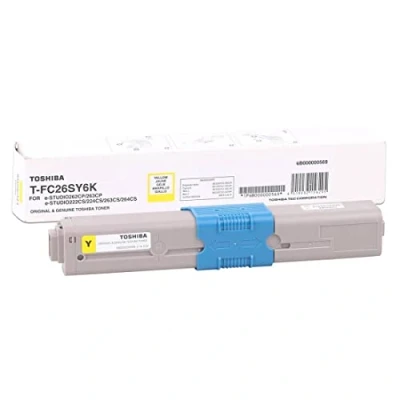 Image de Toshiba T FC26SY Jaune Toner