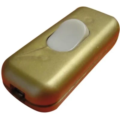 Image de Interrupteur 2A Unipolaire Luminescent Or Zenitech