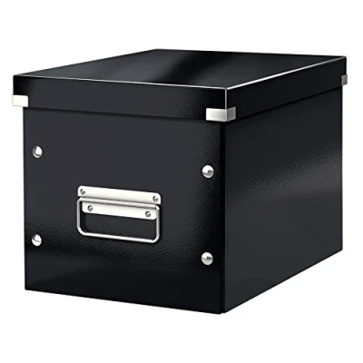 Image de Leitz Cube de Rangement, Taille Moyenne, Noir, Click &amp; Store, 61090095