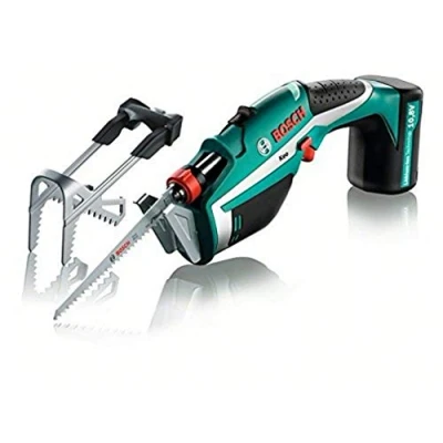Image de Bosch Home and Garden Élagueur sans fil Keo avec lame de scie et chargeur 0600861900, Vert, Taille Unique