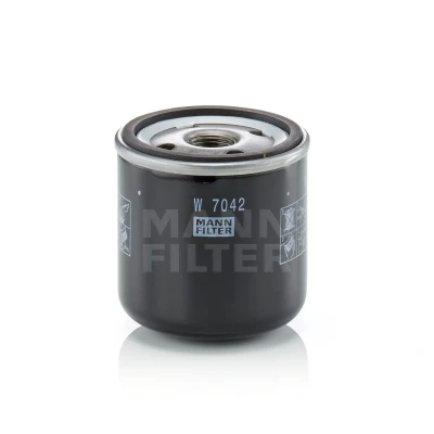 Image de MANN FILTER W 7042 Filtre à huile 3/4 16 UNF 1B vissé