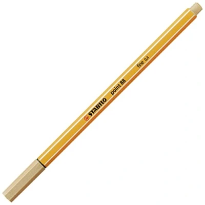 Image de stylo feutre pointe fine STABILO point 88 1 ocre clair