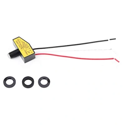 Image de 12 V 24 36 48 Interrupteur de Commande Lumière, Crépuscule à l’Aube Cellule Photoélectrique Capteur Optique Photocellule 8 50V, Commutateur Sonde Lumière