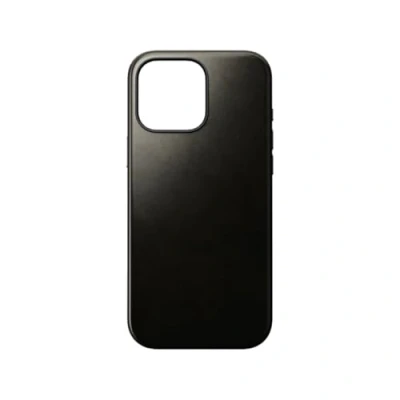 Image de NOMAD Étui en cuir moderne iPhone 16 Pro Max Vert chromé Horween