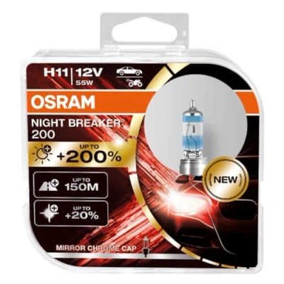 Image de OSRAM 64211NB200 HCB Ampoule, projecteur longue portée H11 12V 55W AUDI: A4 B8 Avant, A3 3/5 portes, Berline, BMW: 1 5 3 Coupe
