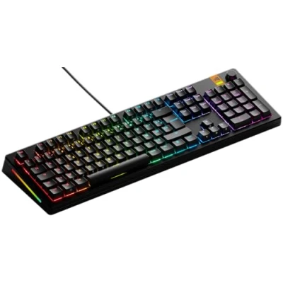 Image de Glorious Gaming GMMK 3 : Clavier réactif, Effet Hall, taux de Polling 8K, switches MX et magnétiques (Hot Swap), 100%, Joints modulaires, Capuchons doubleshot PBT, française AZERTY Noir