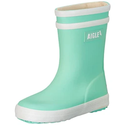 Image de Aigle FLAC Unisex Bottes en Caoutchouc pour enfants, Taille: 22, Turquoise naturel