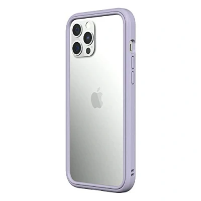 Image de RhinoShield Coque Bumper Compatible avec [iPhone 12 Pro Max] CrashGuard NX Protection Fine Personnalisable Absorption des Chocs [sans BPA] Lavande