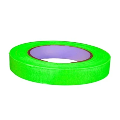 Image de UV FLOOR Gaffer Adhésif Vert Fluo 19mm X 25M Qualité Premium Accessoire Fluorescent Fête Bande Adhésive Décorative