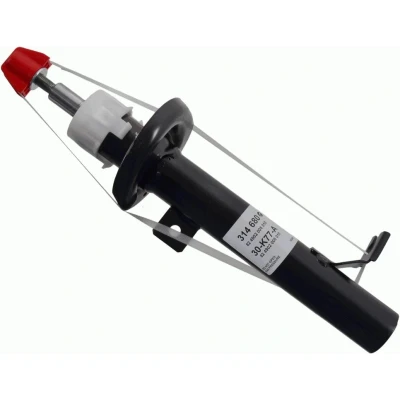 Image de SACHS 314 680 Amortisseur droit Pression de gaz Système bitube Jambe suspension Goujon en haut FORD: FIESTA 5, MAZDA: 2 5 portes