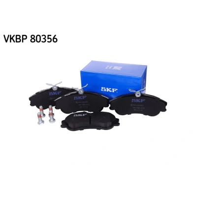 Image de SKF VKBP 80356 Jeu de plaquettes frein non préparé pour indicateur d&#039;usure PEUGEOT: Partner I Combispace, Van