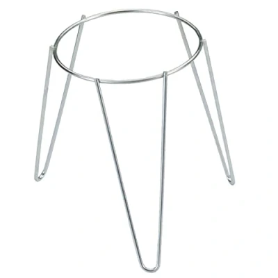 Image de Sauvic 03065 Support pour Pot de Fleurs avec Pieds Zingué Acier 18 cm
