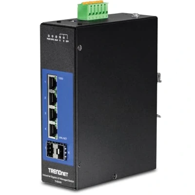 Image de 6 Port IND.GB L2 MGD Switch DIN Rail