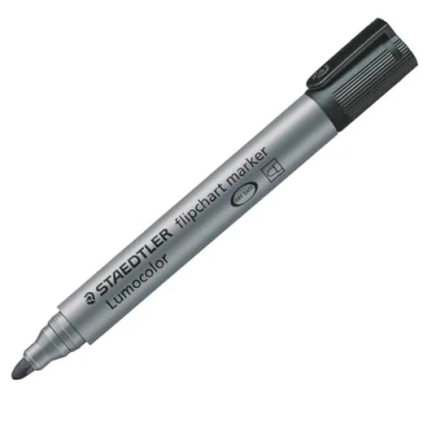 Image de Staedtler LumoColor 356 Marqueur Tableau Papier Pointe Ogive 2 mm Noir