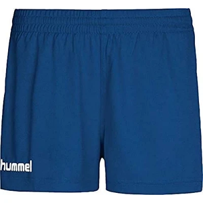 Image de hummel Femme Shorts De Base pour Pantalon, Vrai Bleu Pr, XS EU