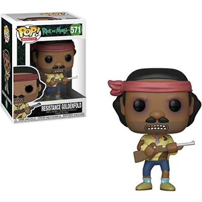 Image de FUNKO Pop Animation: Rick &amp; Morty S6 Resistance Goldenfold Neuf