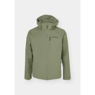Image de Columbia Cascade RIDGE III Veste softshell, Homme, Taille: XL, Stone green