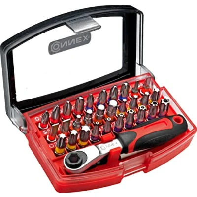 Image de Connex COXB973832 Set d&#039;embouts + cliquet 32 pièces
