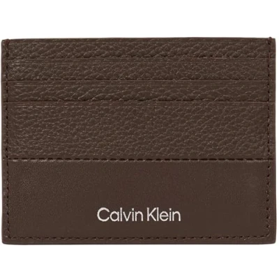 Image de Calvin Klein Subtle MIX Cardholder Portefeuille, Homme, Taille: One Size, Java brown pebble and smooth