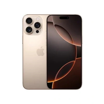 Image de Apple iPhone 16 Pro Max, 256GB, Titane sable (Reconditionné)